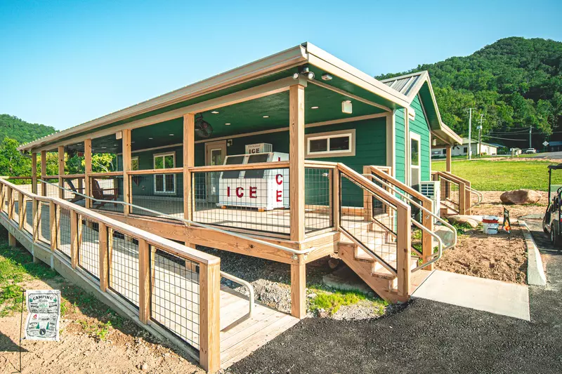 camp store at River Cove Campground