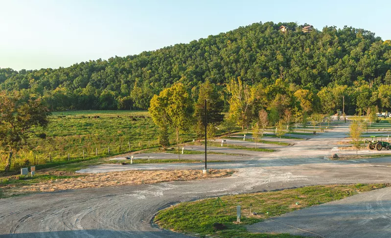 campsites at Smoky Mountain campground