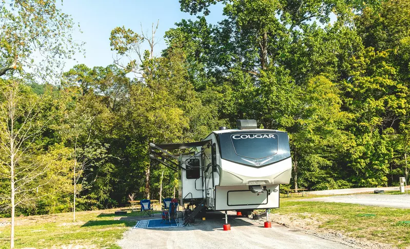 RV in the Smoky Mountains