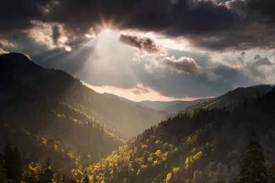 storm clearing in smokies