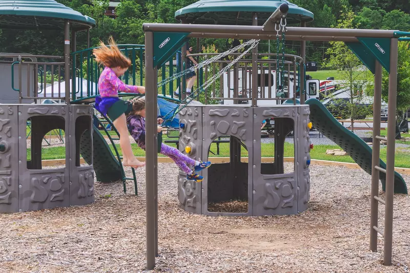 children at playground