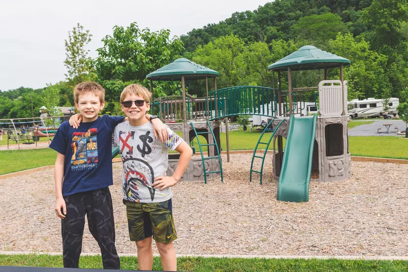 Children at playground