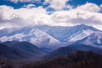 winter in the smoky mountains