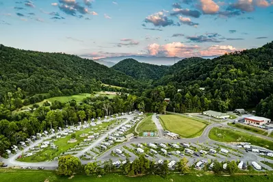 River Cove Campground from above