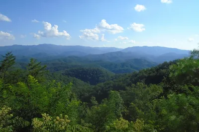Smoky Mountains sunny day
